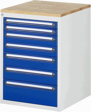 Bild von Schubladenschrank Modell L5.0, B 580xT 650xH 825 mm