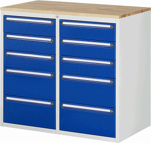 Bild von Schubladenschrank Modell LL7.4.4, B 1145xT 650xH 1035 mm