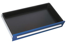 Bild von Schubladen für Schubladenschränke Höhe 125 mm, RAL 5010 enzianblau