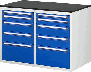 Bild von Schubladenschrank Modell LL5.2.2, B 1145xT 650xH 820 mm