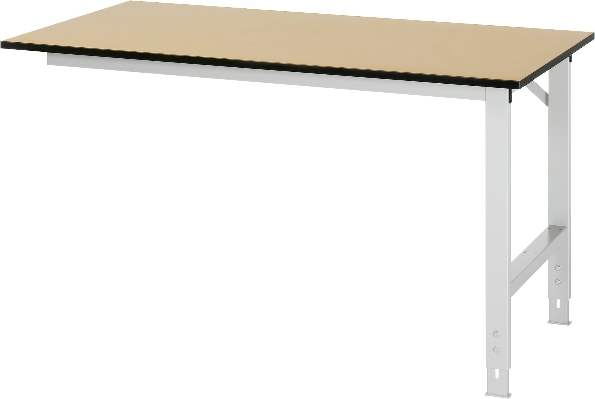 Bild von Anbautisch, B 750 x T 800 x H 760-1080 mm, MDF-Platte 22 mm