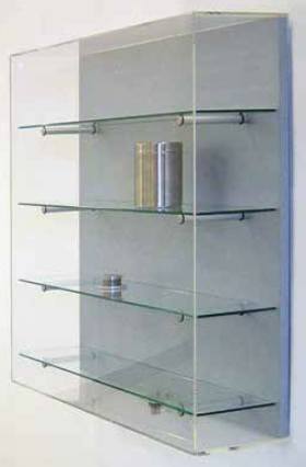 Bild von Wandvitrine 800x800x200 mm LxHxT