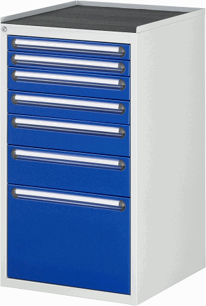 Bild von Schubladenschrank Modell L7.9, B 580xT 650xH 1035 mm