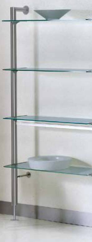 Bild von Regalsystem Anbau-Regal, 2000x585x250mm HxBxT