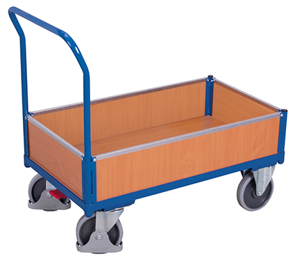 Bild von Kastenwagen Holzwände 860x450 mm Ladefläche