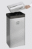 Bild von Papierkorb Edelstahl für 110 Liter Abfallsäcke