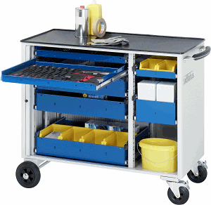 Bild von Werkzeugwagen, B 1025 x T 520 x H 890 mm