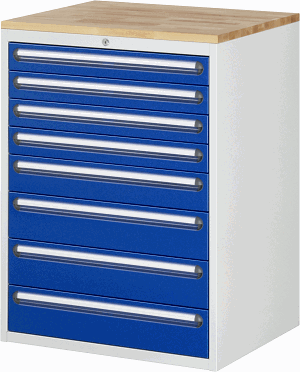 Bild von Schubladenschrank Modell XL7.8, B 770xT 650xH 1035 mm