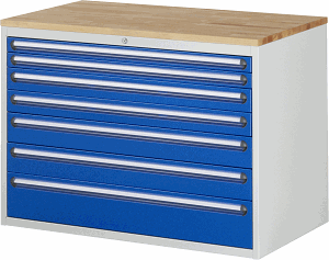 Bild von Schubladenschrank Modell XXL5.0, B 1145xT 650xH 825 mm