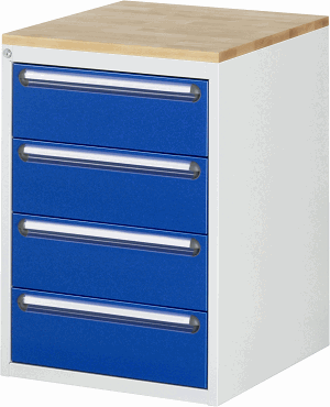 Bild von Schubladenschrank Modell L5.1, B 580xT 650xH 825 mm