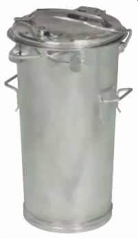 Bild von Mülltone 50 Liter, mit Verschlussbügel
