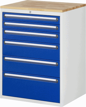 Bild von Schubladenschrank Modell XL7.7, B 770xT 650xH 1035 mm