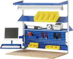 Bild für Kategorie Aufbauten für Werkbänke mit keilverzinkter Buchenplatte