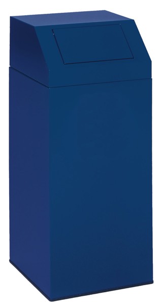 Bild von WS 45 L, Farbe RAL 5010 Enzianblau für Papier, für 60 Liter Säcke
