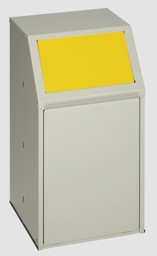 Bild von WSG 69 für Wertstoffe, Klappe Gelb (RAL 1023), für 110 Liter Säcke