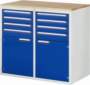 Bild von Schubladenschrank Modell LL7.3.3, B 1145xT 650xH 1035 mm