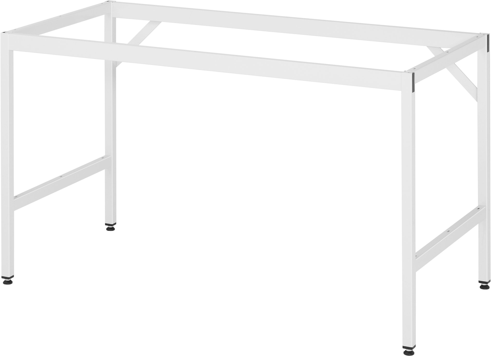 Bild von Arbeitstisch - Grundgestell, B 1340 x T 660 x H 780-830 mm, ohne Platte