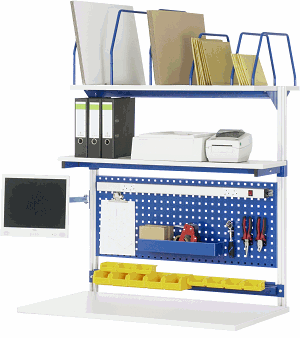 Bild von Komplettaufbau E-1, System-Aufbau Serie E, Systembreite 1250 mm
