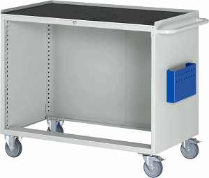 Bild von Montagewagen Modell XXL5, B 1145 x T 650 x H 975 mm, Metall-Top 25 mm mit Anti-Rutsch-Matte