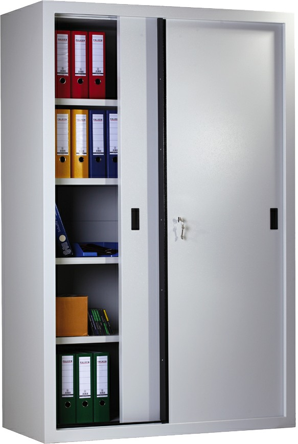 Bild von Schiebetürenschrank GW-BST 3, 1950x1250x600 mm HxBxT,  feuergeschützt