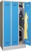 Bild von Garderobenschrank 3 Abteile mit je 300 mm mit aufgesetztem Schrägdach