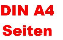 Bild für Kategorie nach DIN A4-Seiten