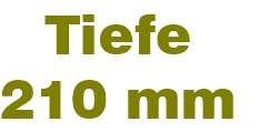 Bild für Kategorie Tiefe 210 mm