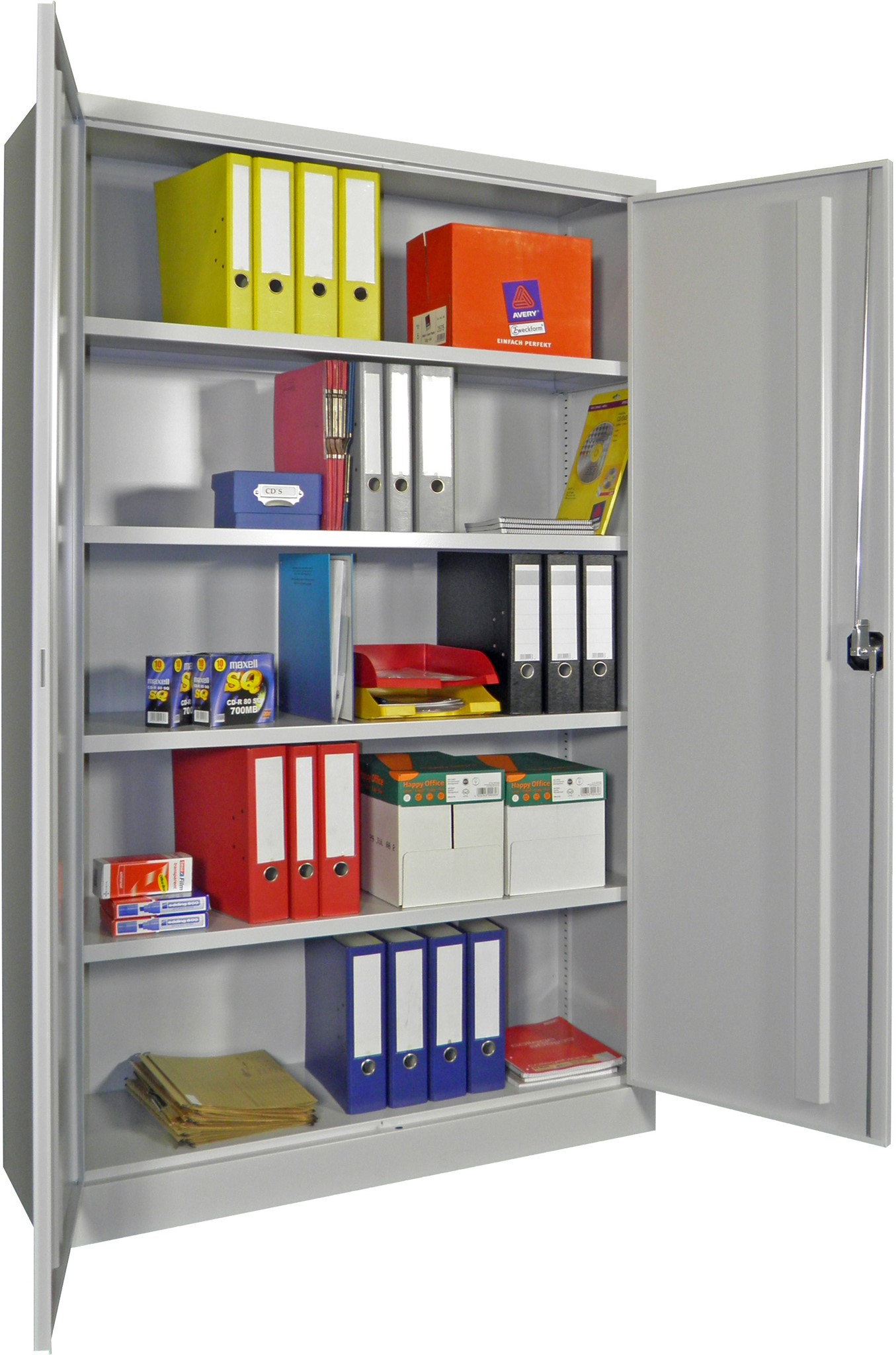 Bild von Mehrzweckschrank 1950x1200x500 mm HxBxT mit Sockel ab Lager