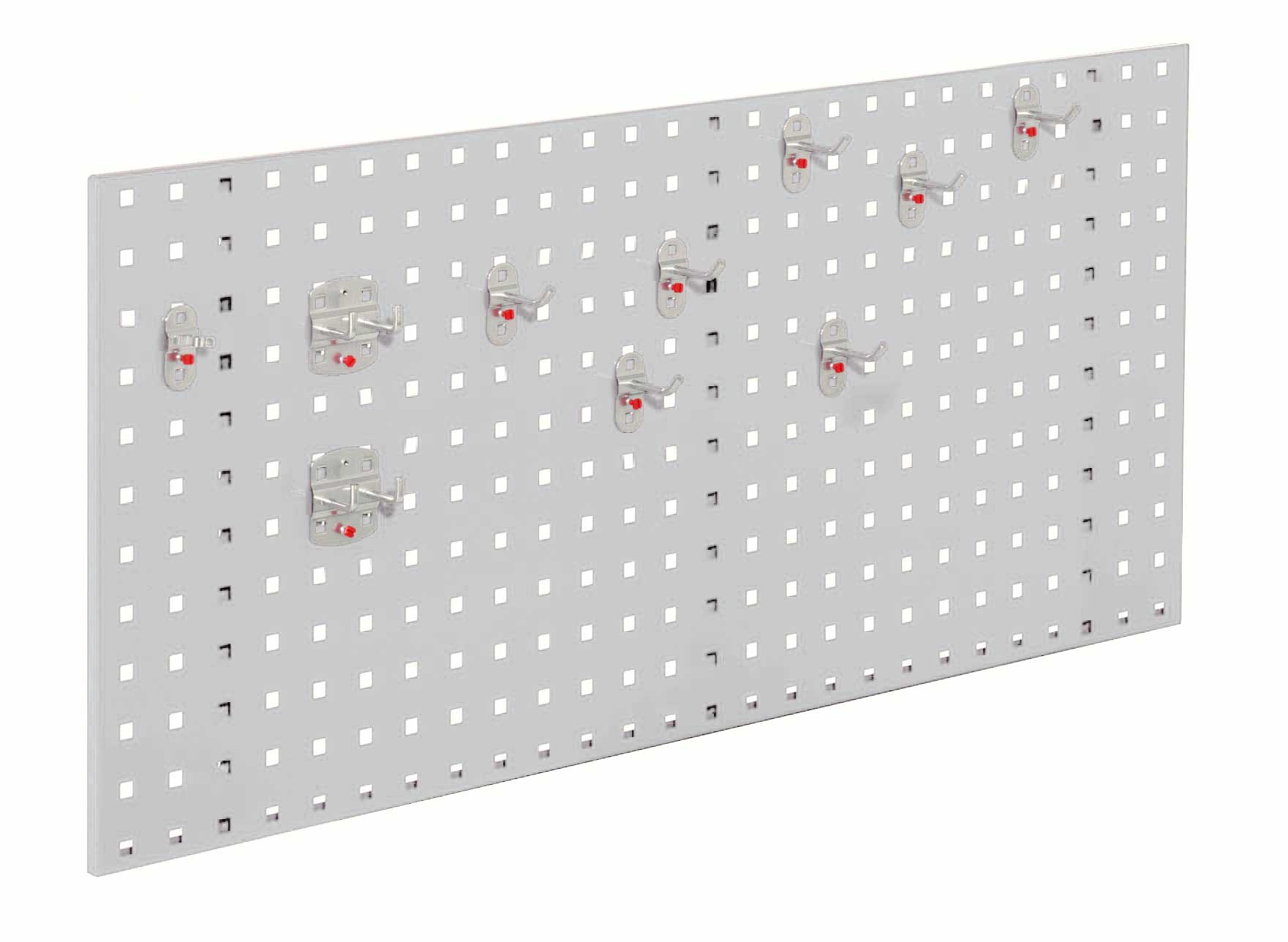 Bild von Loch-/Magnetwand Einsteigerset 5, 1 x Lochplatte, 1 Werkzeughalterset 10-teilig