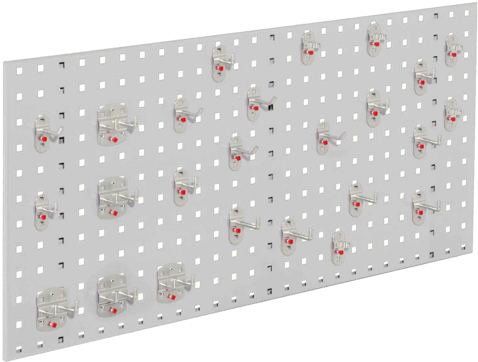 Bild von Loch-/Magnetwand Einsteigerset 8, 1 x Lochplatte, 1 Werkzeughalterset 25-teilig