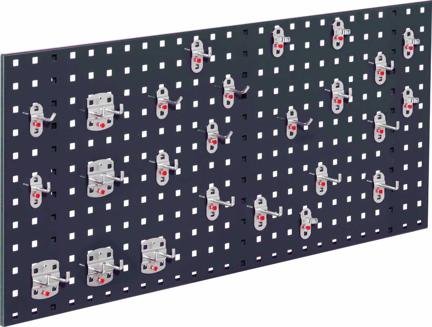 Bild von Loch-/Magnetwand Einsteigerset 8, 1 x Lochplatte, 1 Werkzeughalterset 25-teilig