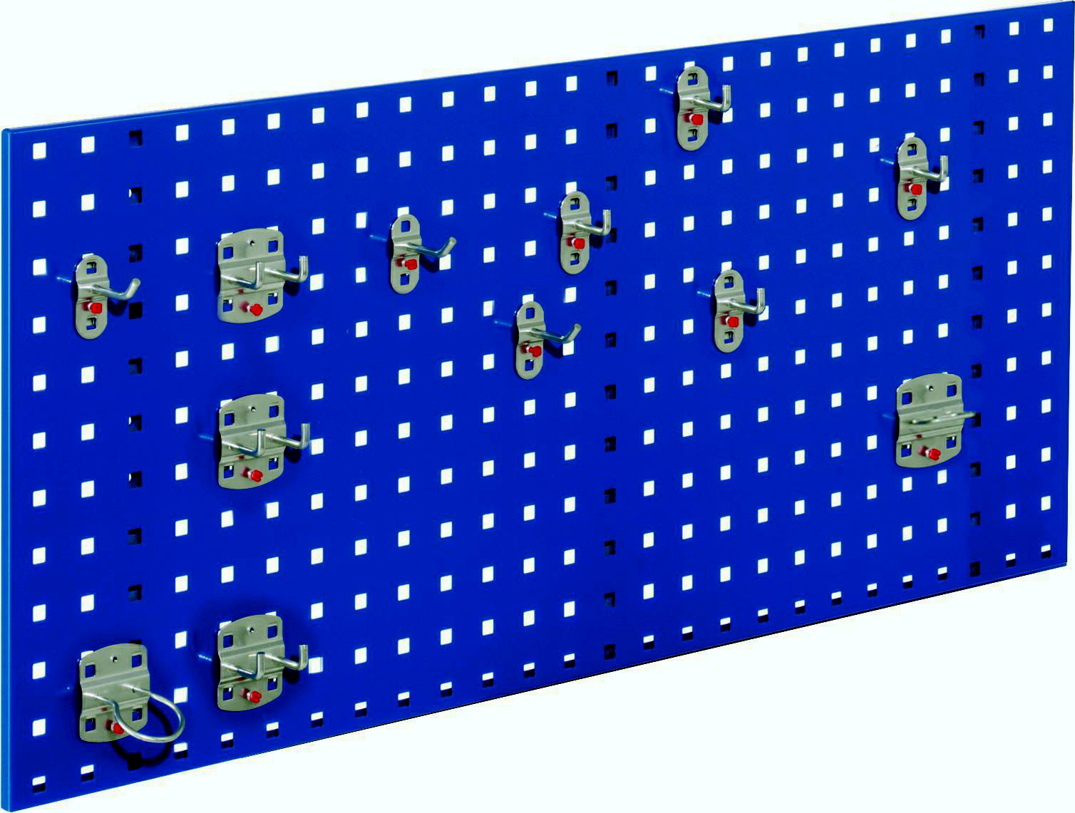 Bild von Loch-/Magnetwand Einsteigerset 2, 1 x Lochplatte, 1 Werkzeughalterset 12-teilig