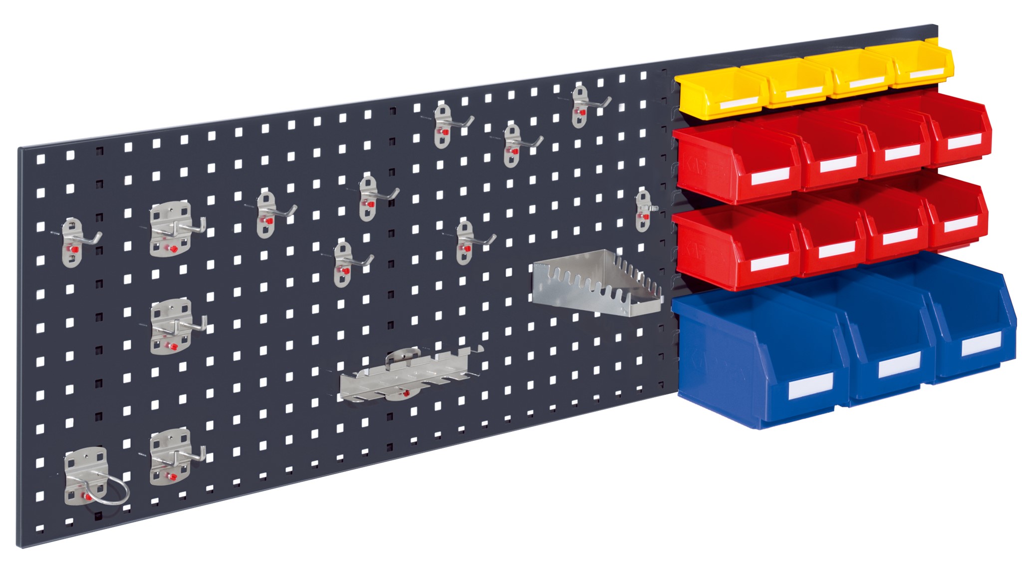 Bild von Kombiplatten-Set 4 mit Zubehör, anthrazitgrau