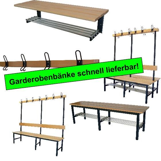 Bild für Kategorie Garderobenbänke/-leisten ab Lager