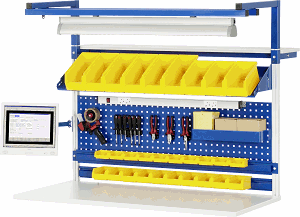 Bild von Komplettaufbau E-10, System-Aufbau Serie E, Systembreite 2000 mm
