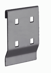Bild von Adapter für Lochplattenwerkzeughalter an der Schlitzplatte, anthrazitgrau
