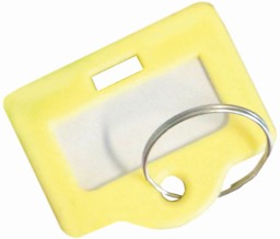 Bild von Schlüsselanhänger 10er Set gelb, nur Versandkostenfrei im Zusammenhang mit einer Schrankbestellung.