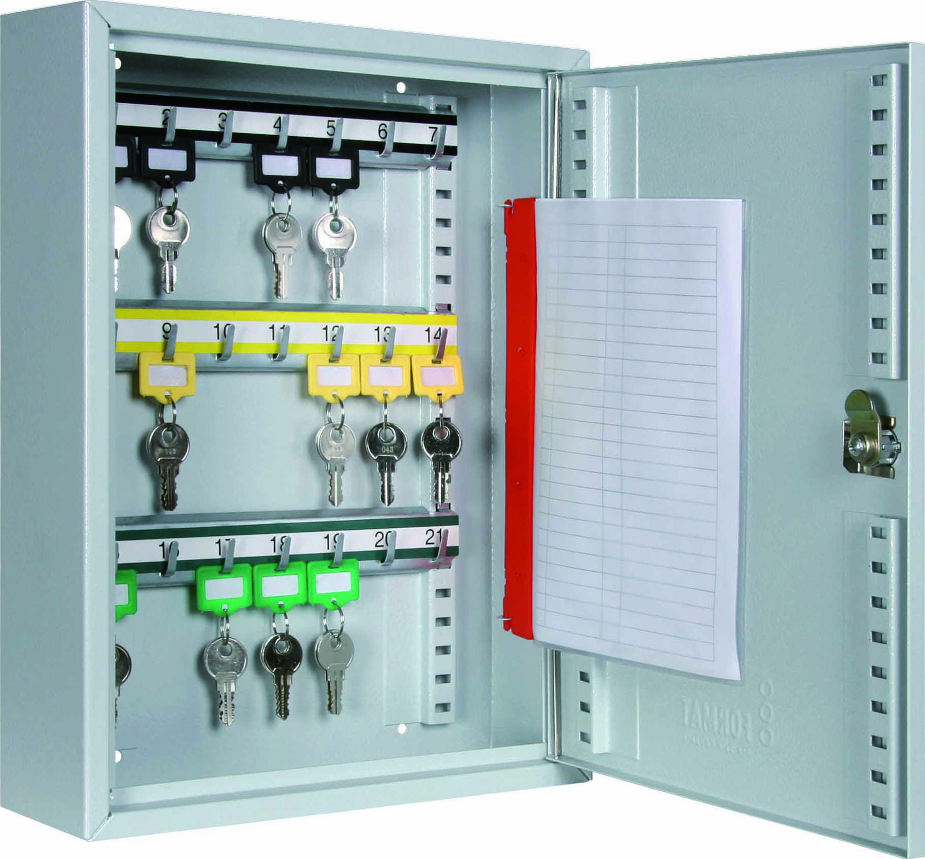 Bild von Schlüsselschrank GW-S 21, Farbe RAL 7035