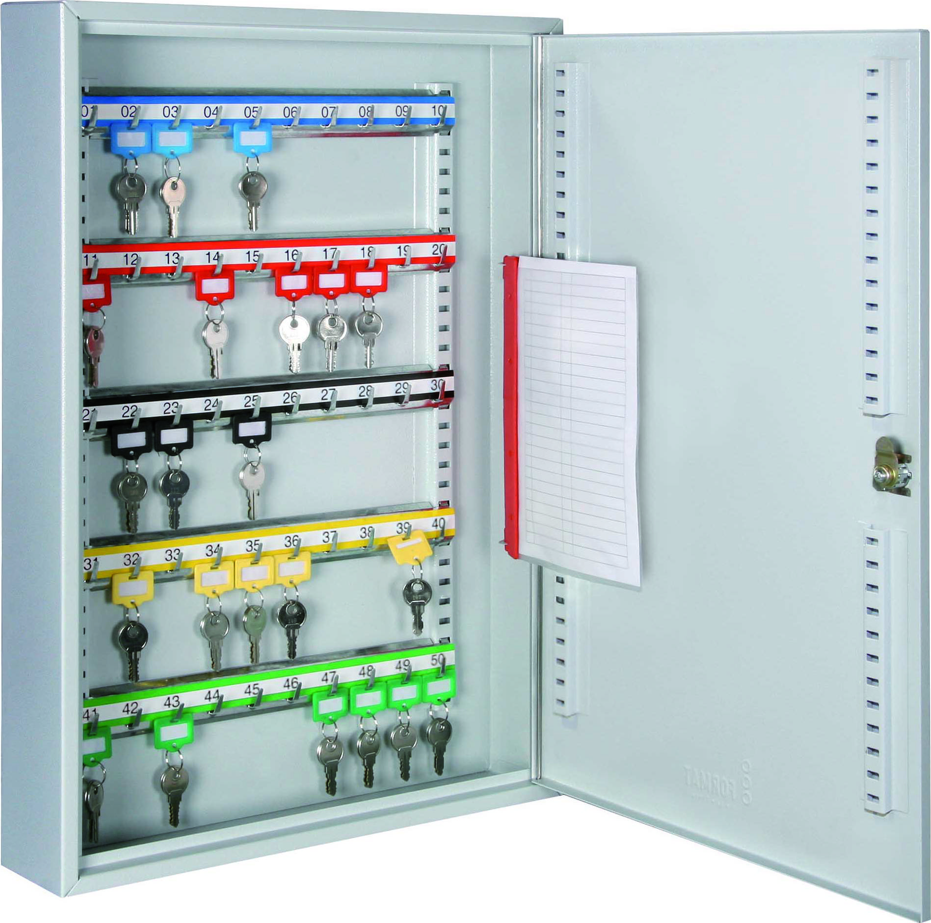 Bild von Schlüsselschrank GW-S 50, Farbe RAL 7035