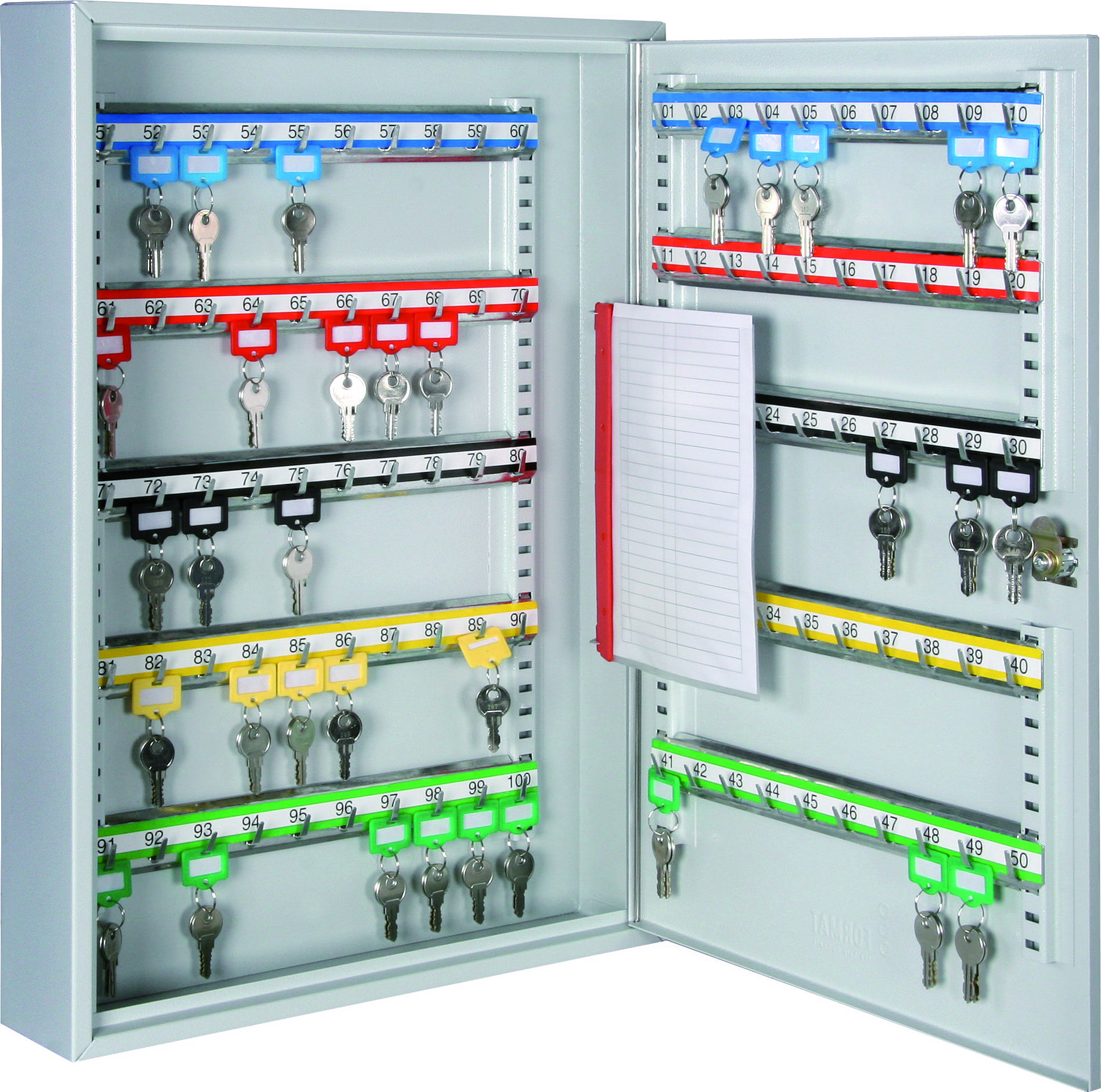 Bild von Schlüsselschrank GW-S 100  Farbe RAL 7035