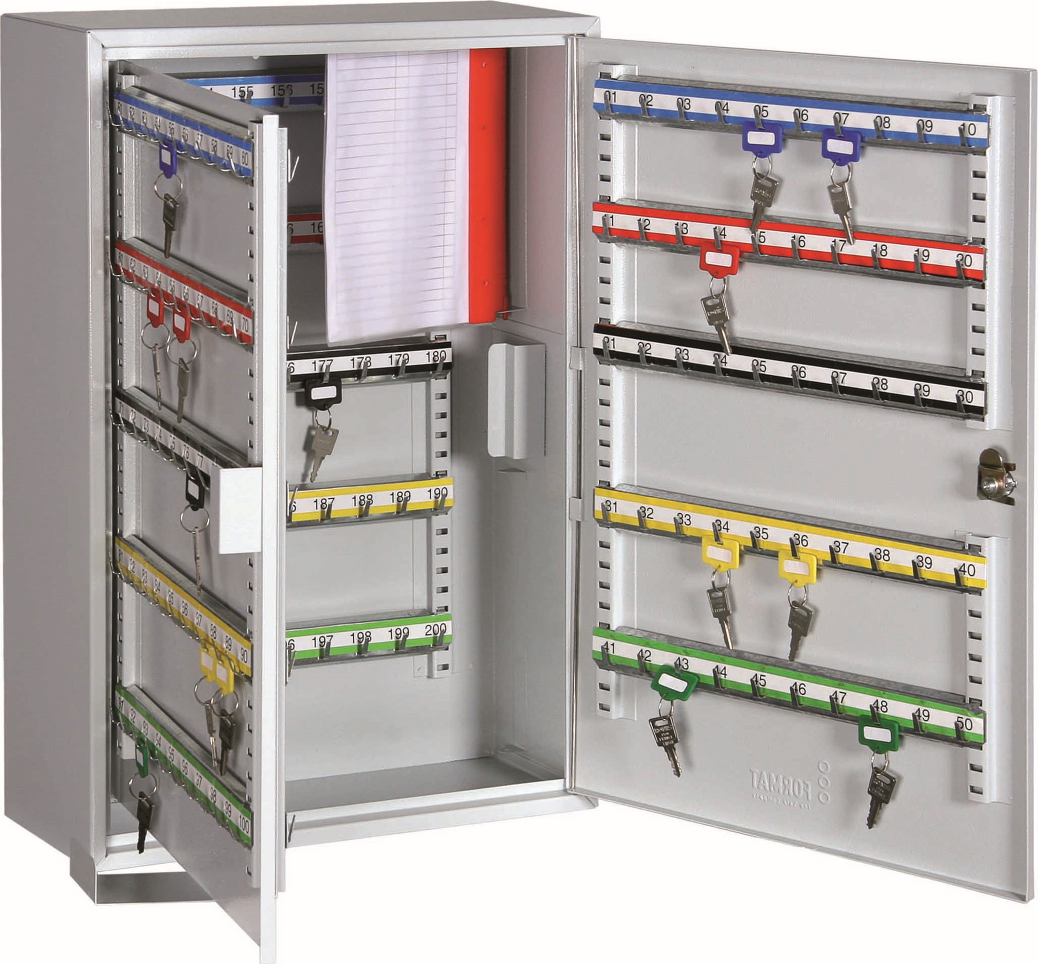 Bild von Schlüsselschrank GW-S 200, Farbe RAL 7035