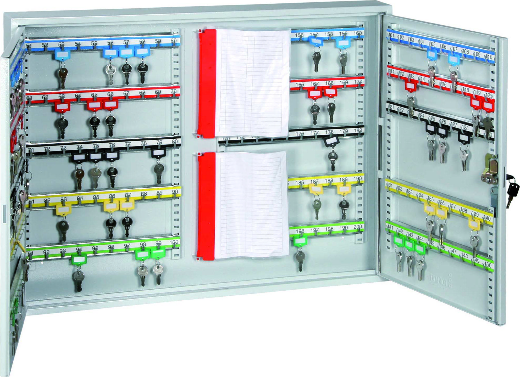 Bild von Schlüsselschrank GW-SZ 200, Farbe RAL 7035