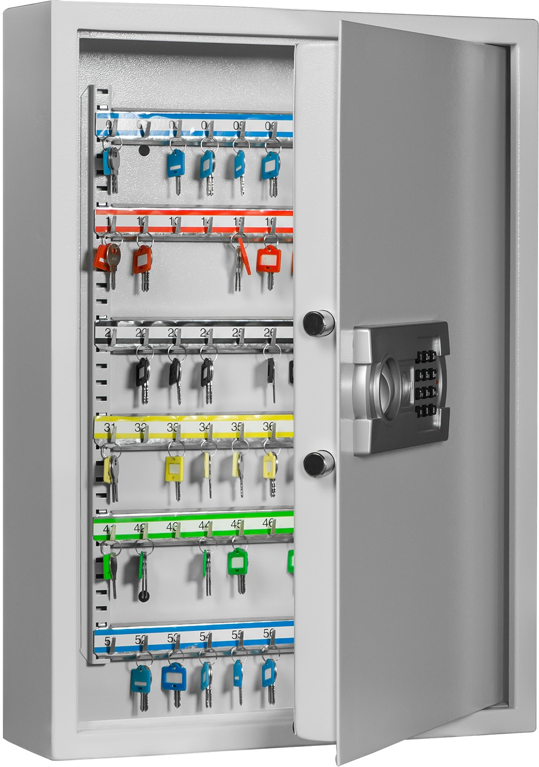 Bild von Schlüsselschrank GW-SLE 120, Farbe RAL 7035