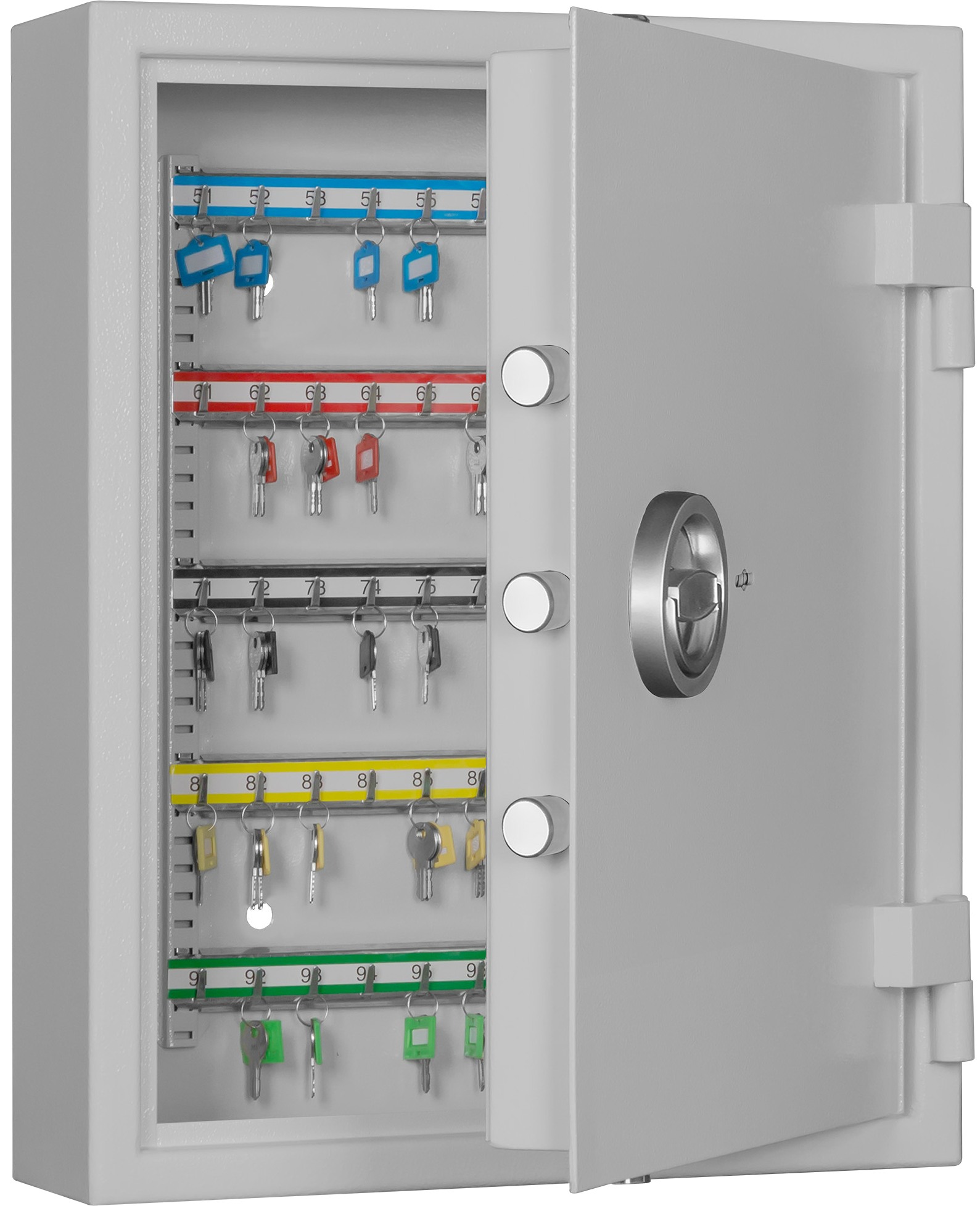 Bild von Schlüsselschrank GW-ST-I 100, Farbe Lichtgrau RAL 7035