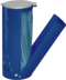 Bild von Abfallbehälter mit Klapptür für 110 Liter Säcke, enzianblau
