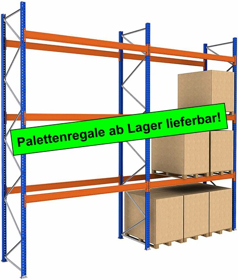 Bild für Kategorie Palettenregale ab Lager
