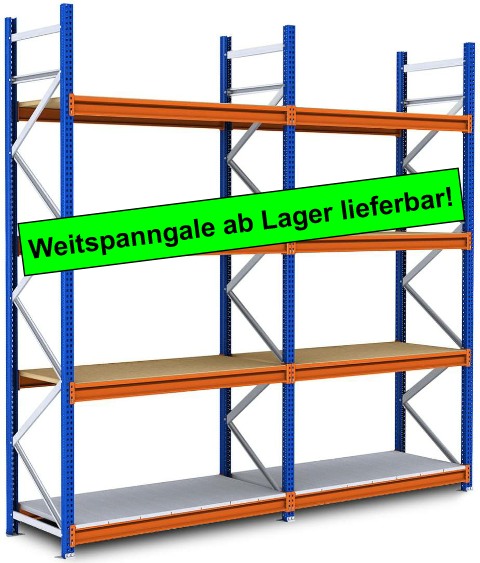Bild für Kategorie Weitspannregale ab Lager