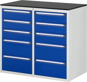 Bild von Schubladenschrank Modell LL7.4.4, B 1145xT 650xH 1030 mm