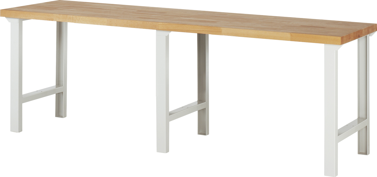 Bild von Werkbank variable Höhe, 2500x700x790-1140 mm BxTxH