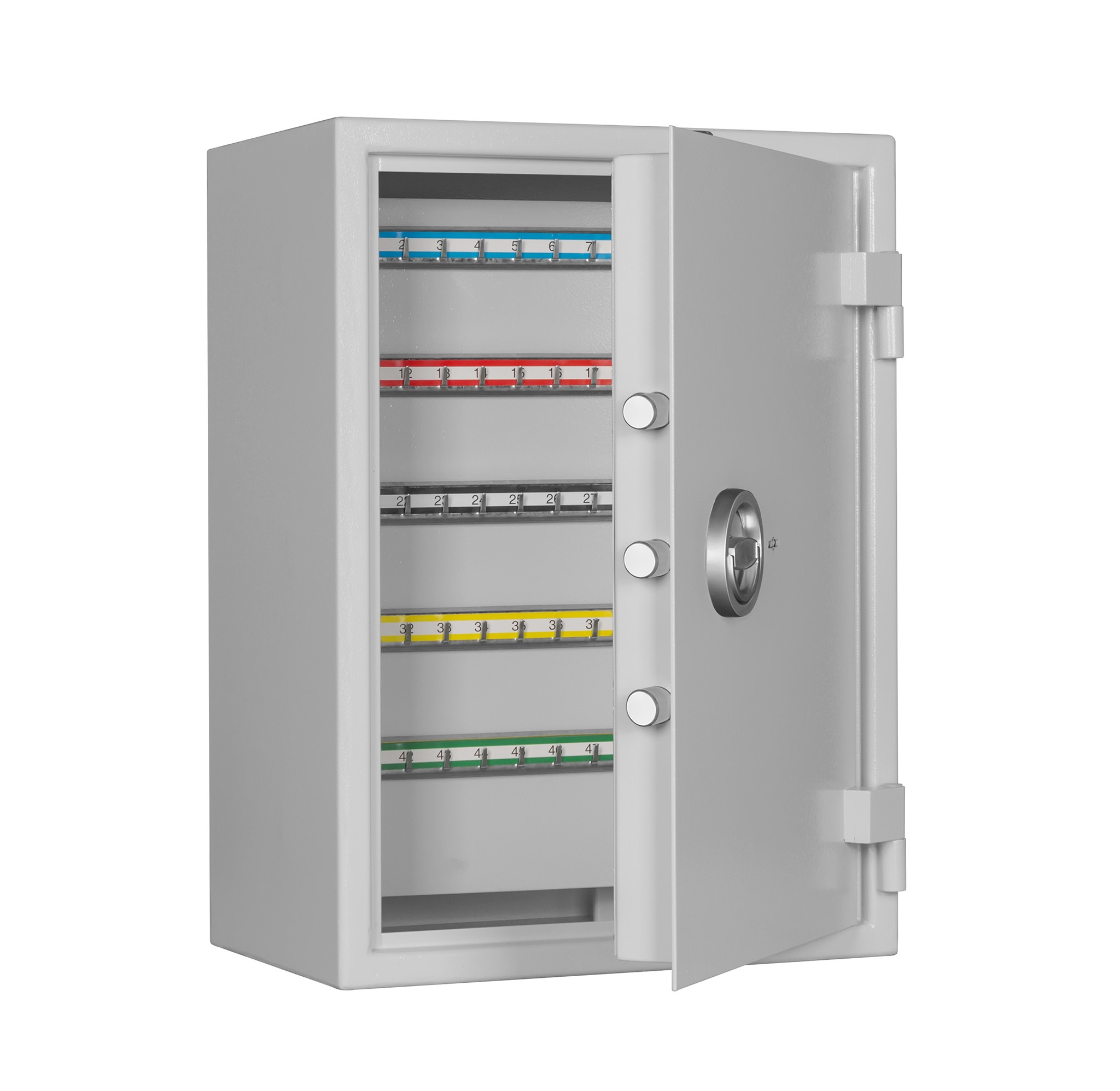 Bild von Schlüsselschrank GW-STFM 300, Stufe A und S1, Farbe RAL 7035